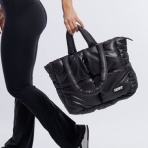 ECHT Black Puff Tote Bag